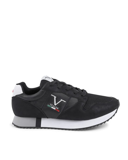 V Italia Mens Sneaker Black SNK 003 M BLACK - Which Mark