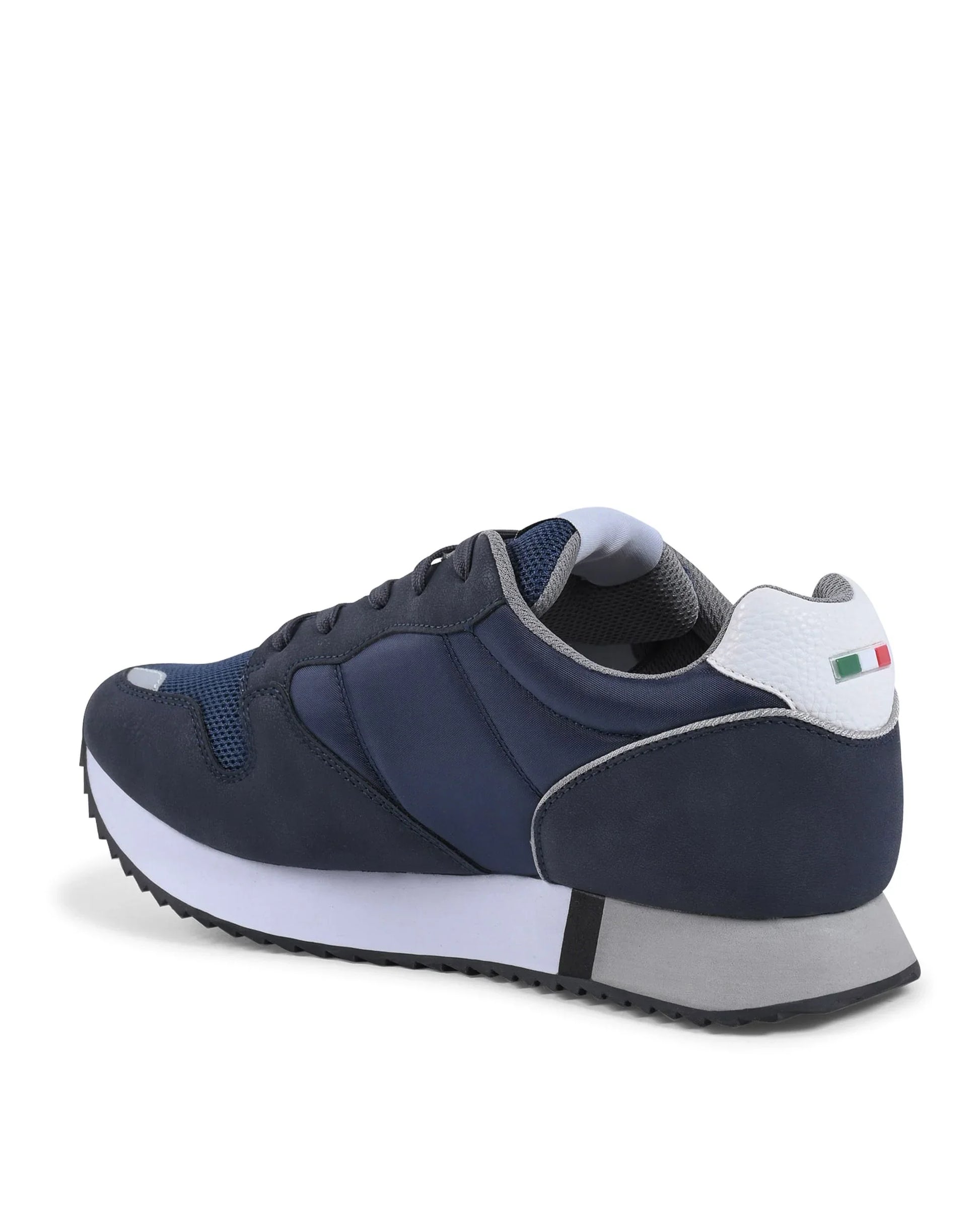 V Italia Mens Sneaker Navy Blue SNK 003 M NAVY - Which Mark