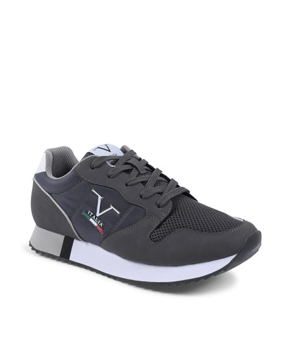 V Italia Mens Sneaker Grey SNK 003 M GREY CIMENT - Which Mark