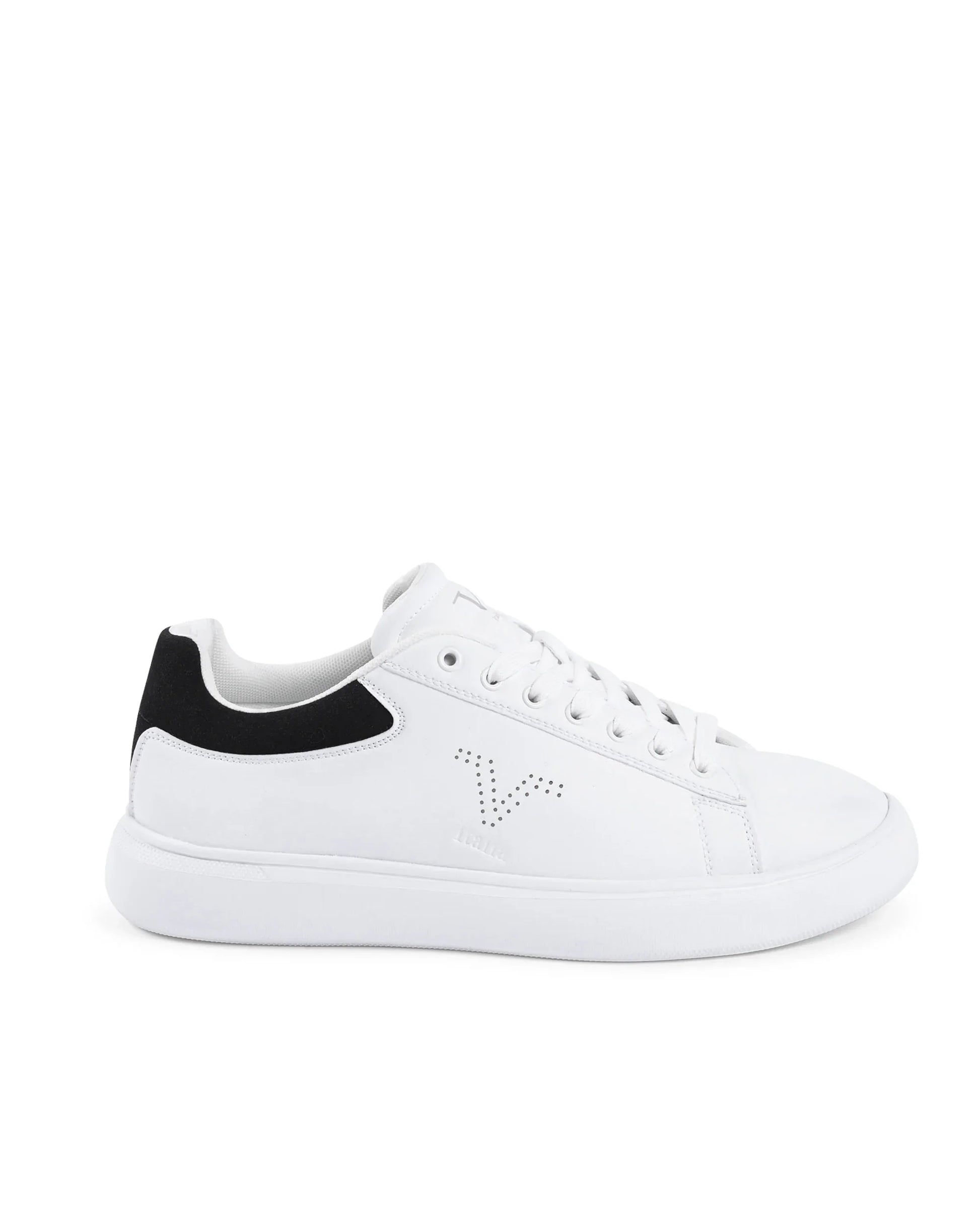 V Italia Mens Sneaker Multicolor SNK 004 M WHITE BLACK - Which Mark