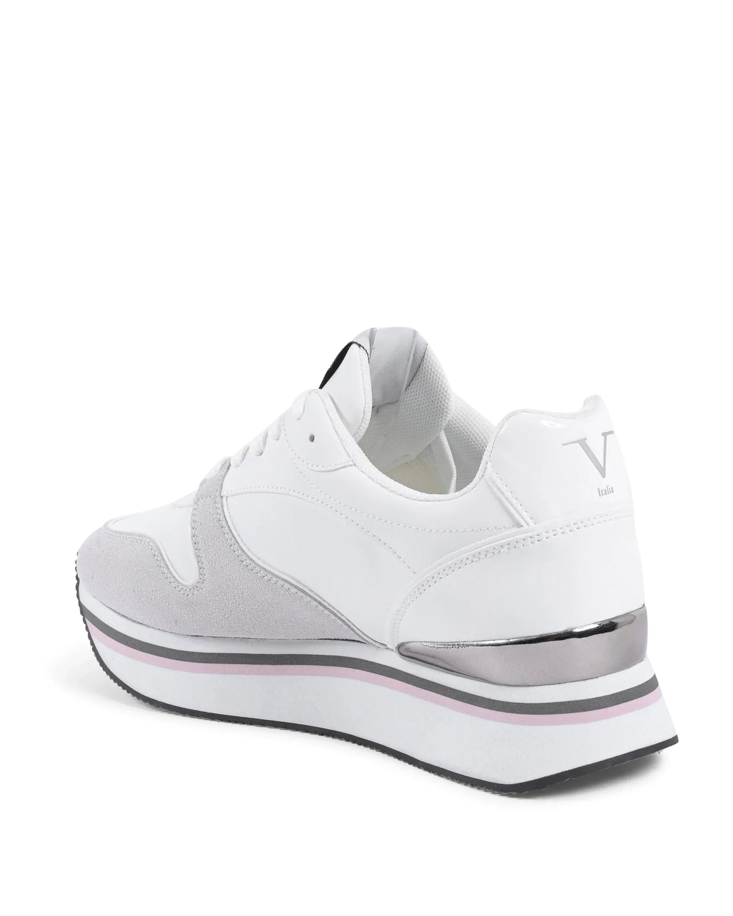 V Italia Womens Sneaker White SNK 003 W WHITE - Which Mark