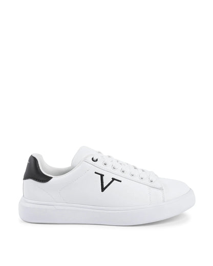 V Italia Womens Sneaker Multicolor SNK 004 W WHITE BLACK - Which Mark