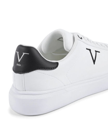 V Italia Womens Sneaker Multicolor SNK 004 W WHITE BLACK - Which Mark