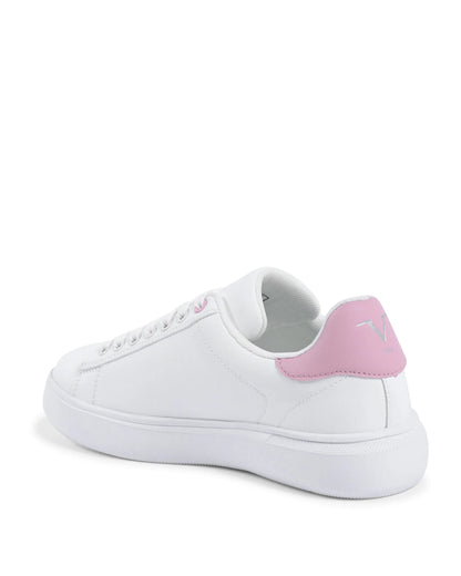 V Italia Womens Sneaker Multicolor SNK 004 W WHITE PINK - Which Mark