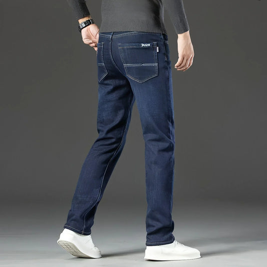 UrbanEase™ Fleece Lined Padded Warm Keeping Jeans For Men - Which Mark