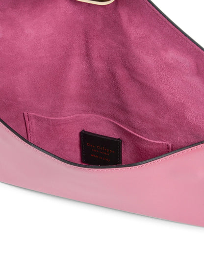 Leather Envelope Clutch Fuxia - Which Mark
