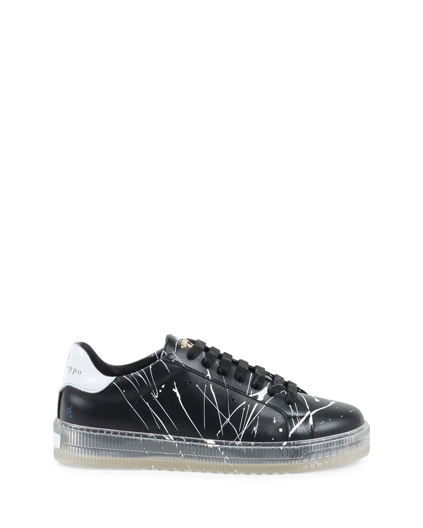Splatter Sneaker - Black White - Which Mark