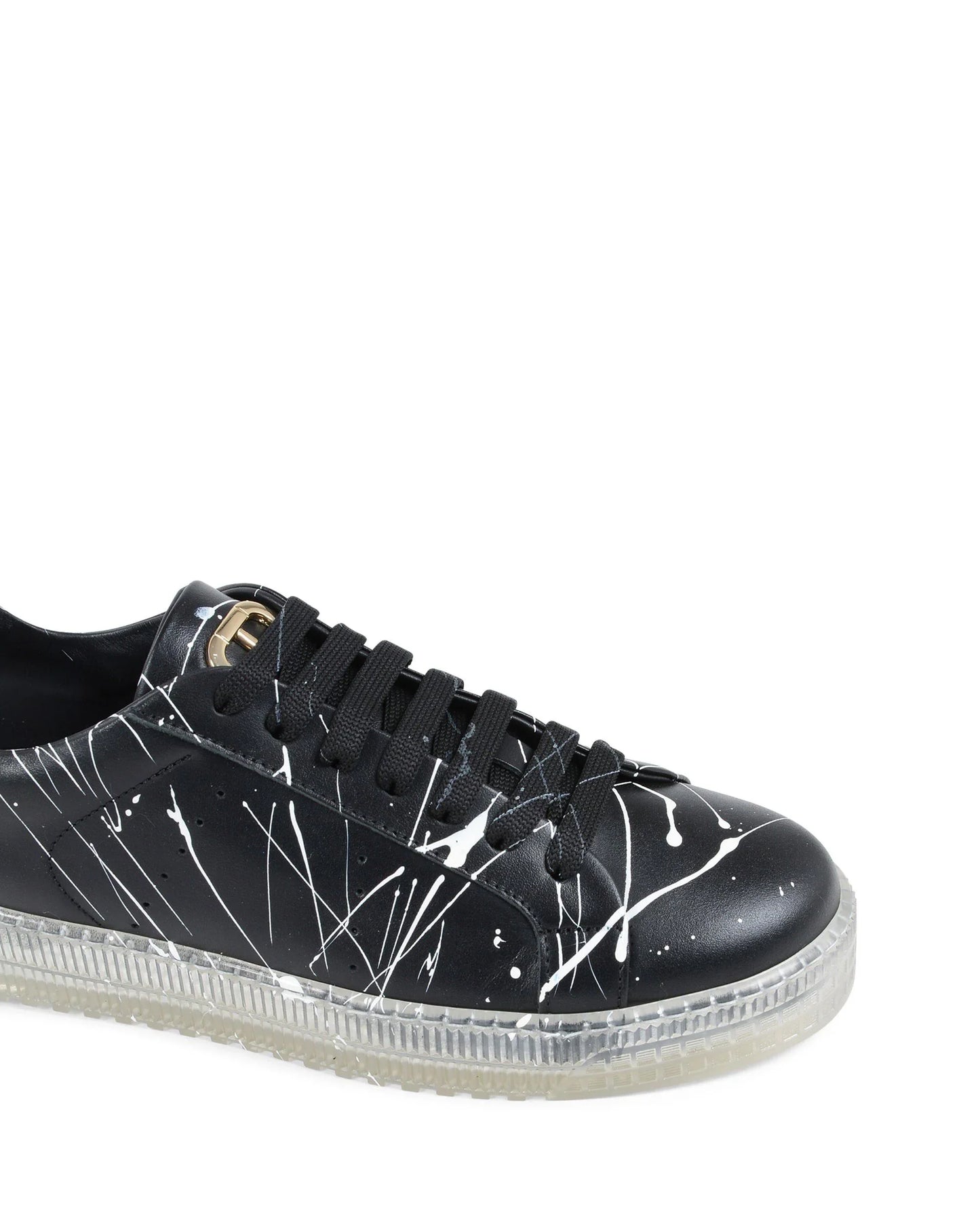 Splatter Sneaker - Black White - Which Mark
