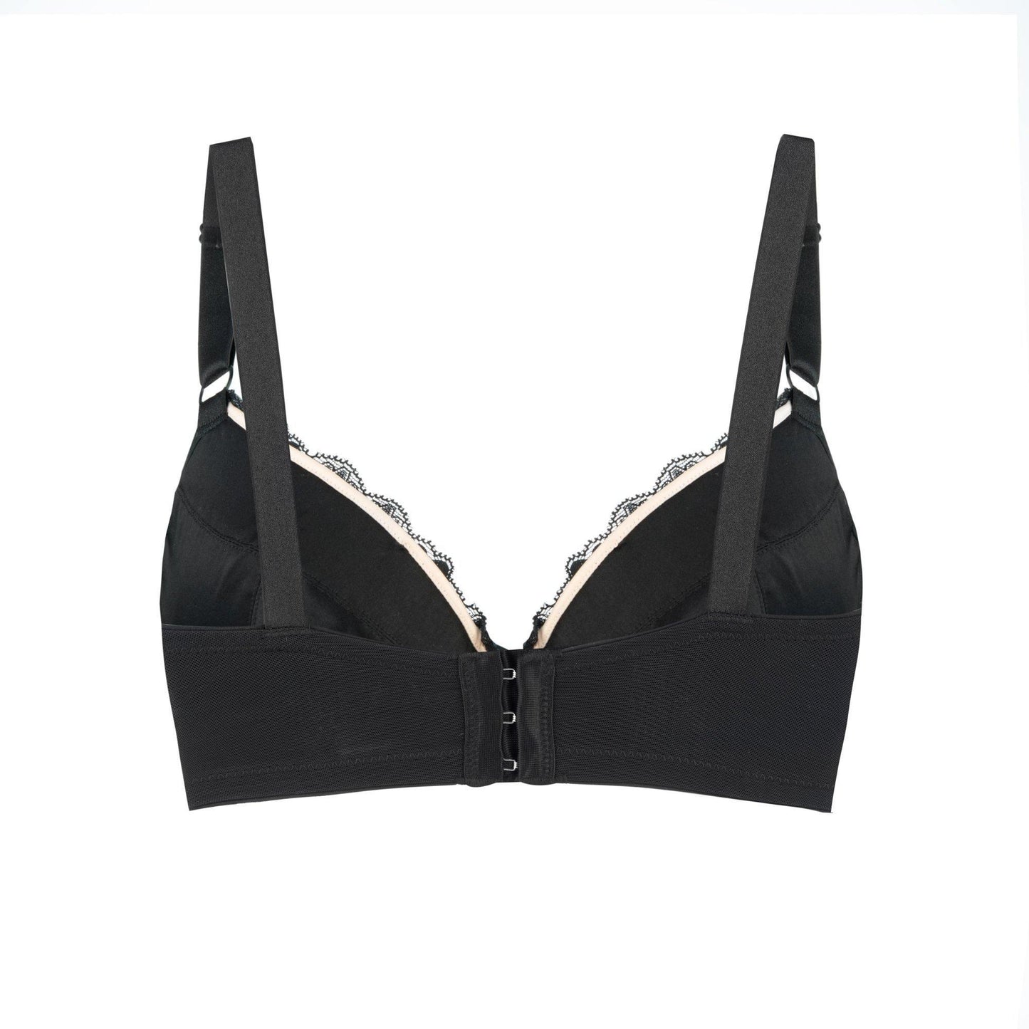 Debbie Lace Organic Cotton & Silk Plunge Bra - Which Mark