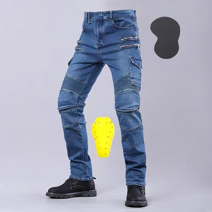 UrbanEase™ Motorcycle Riding Jeans Motorcycle Men - Which Mark
