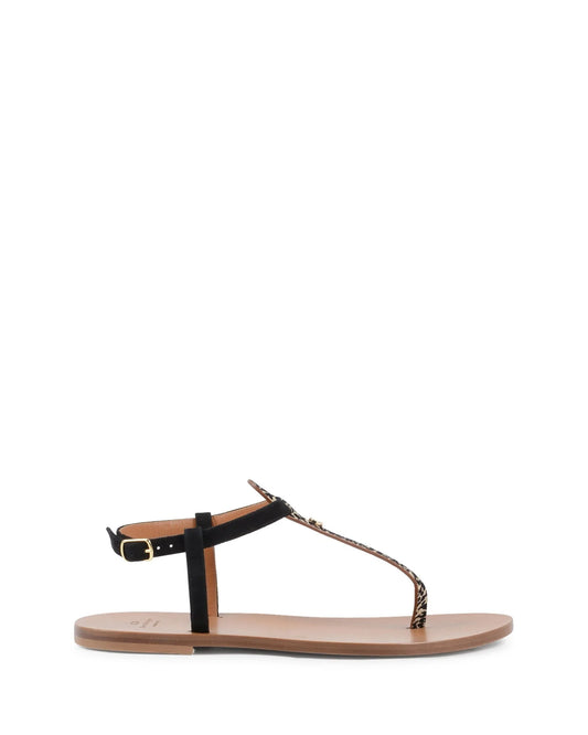 Touch The Sky Sandal Pony Lux & Black - Which Mark