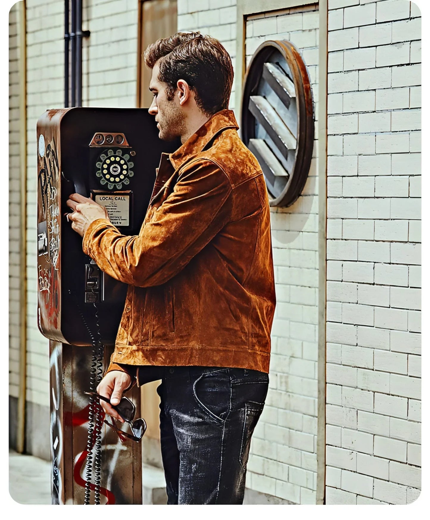 Leather Biker Jacket For Men American - Which Mark