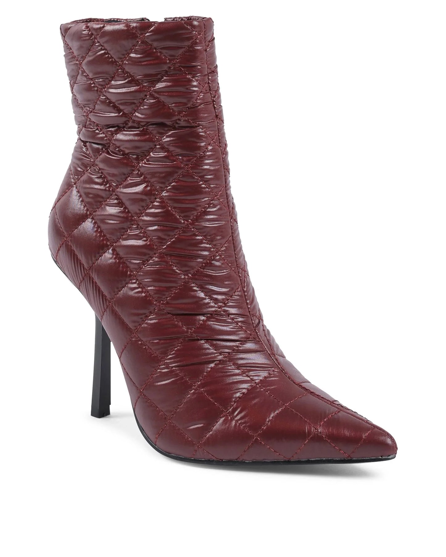 19V69 Italia Womens Ankle Boot Bordeaux HF007 BORDEAUX - Which Mark