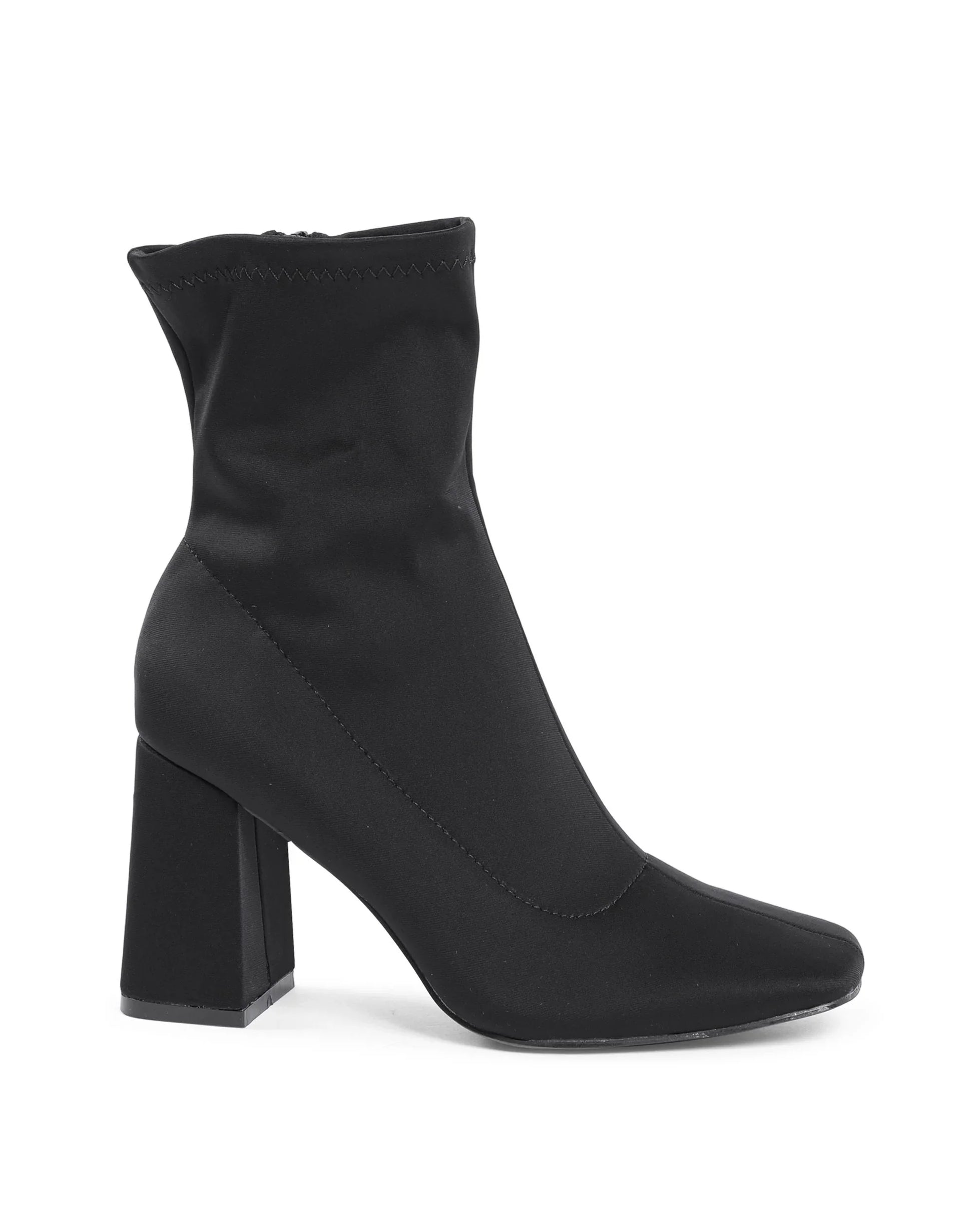 19V69 Italia Womens Ankle Boot Black HF005 NERO - Which Mark