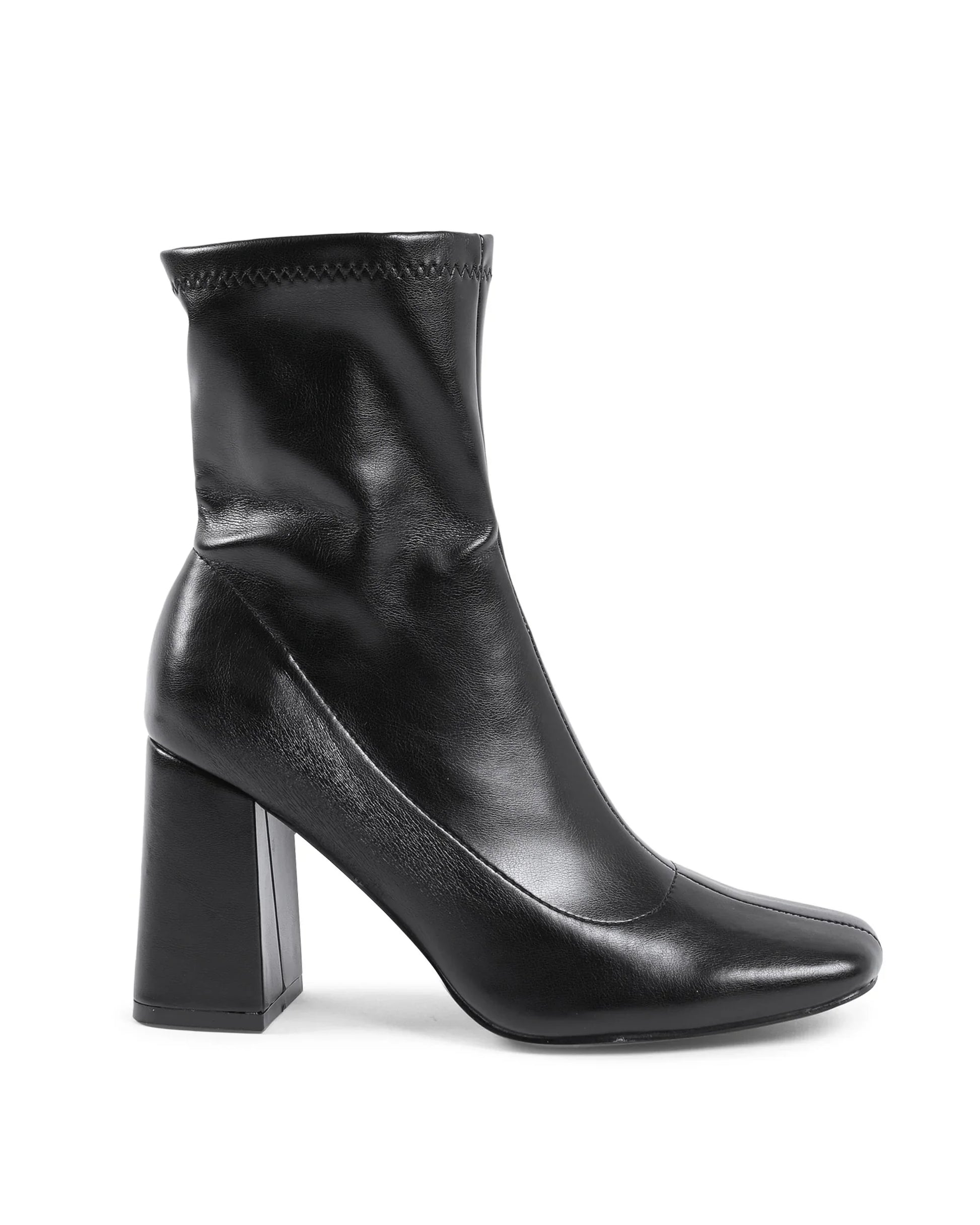 19V69 Italia Womens Ankle Boot Black HF003 NERO - Which Mark