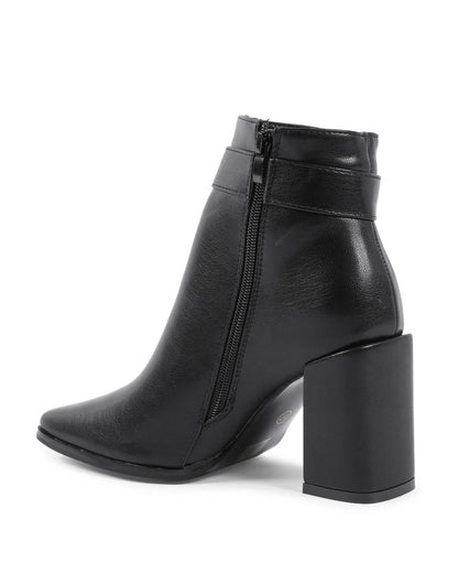 19V69 Italia Womens Ankle Boot Black X726 NERO - Which Mark