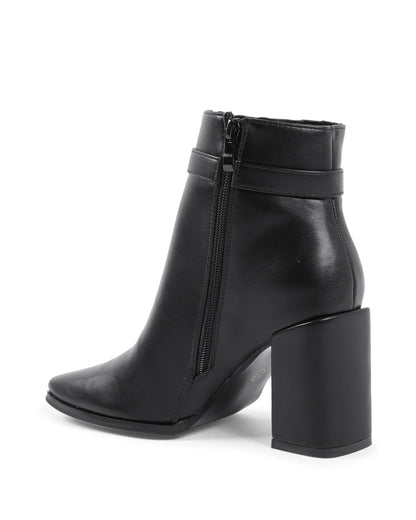 19V69 Italia Womens Ankle Boot Black X730 NERO - Which Mark