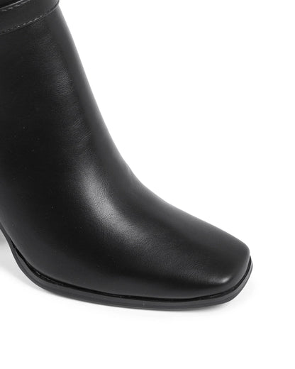 19V69 Italia Womens Ankle Boot Black X730 NERO - Which Mark