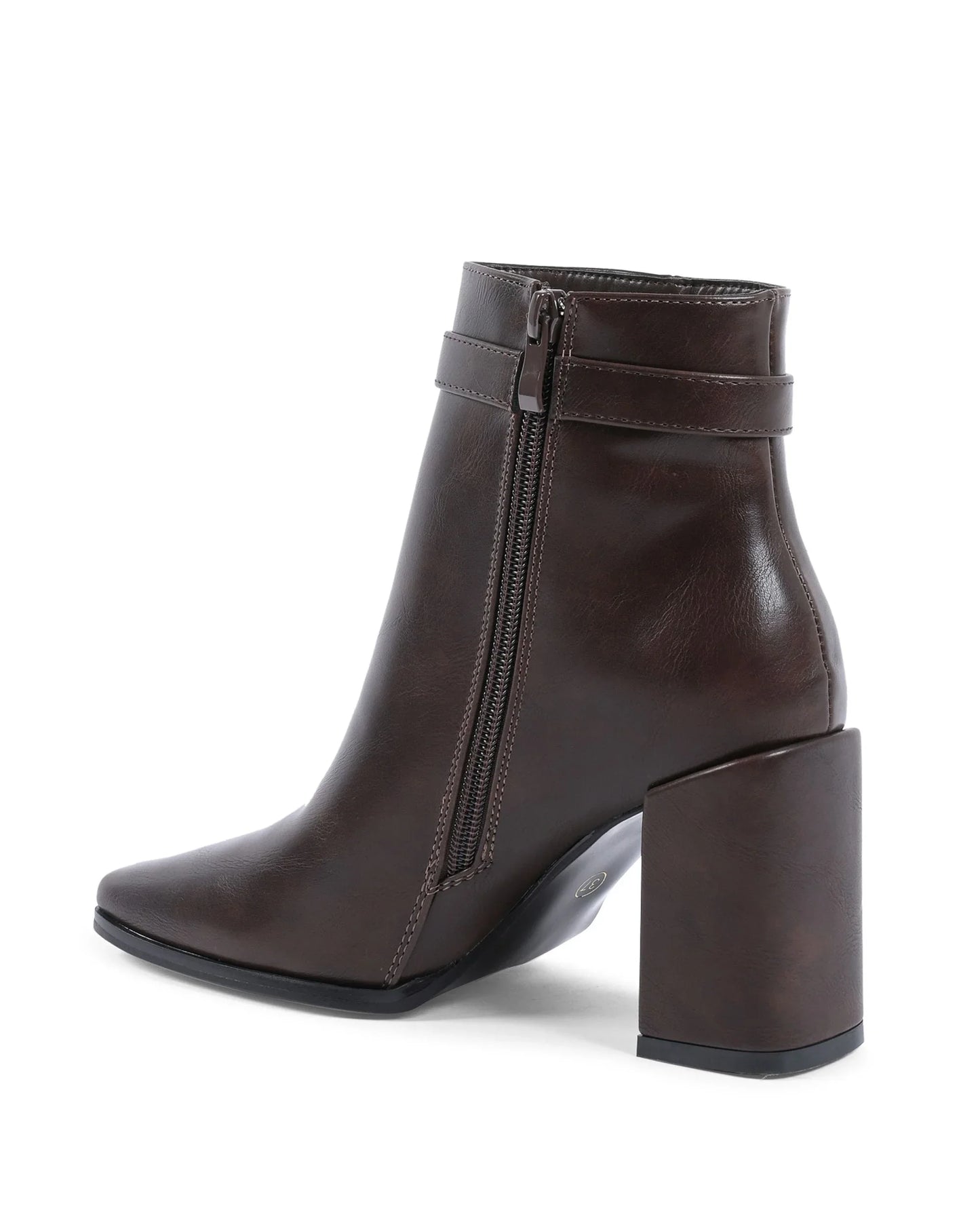 19V69 Italia Womens Ankle Boot Brown X730 MARRONE - Which Mark