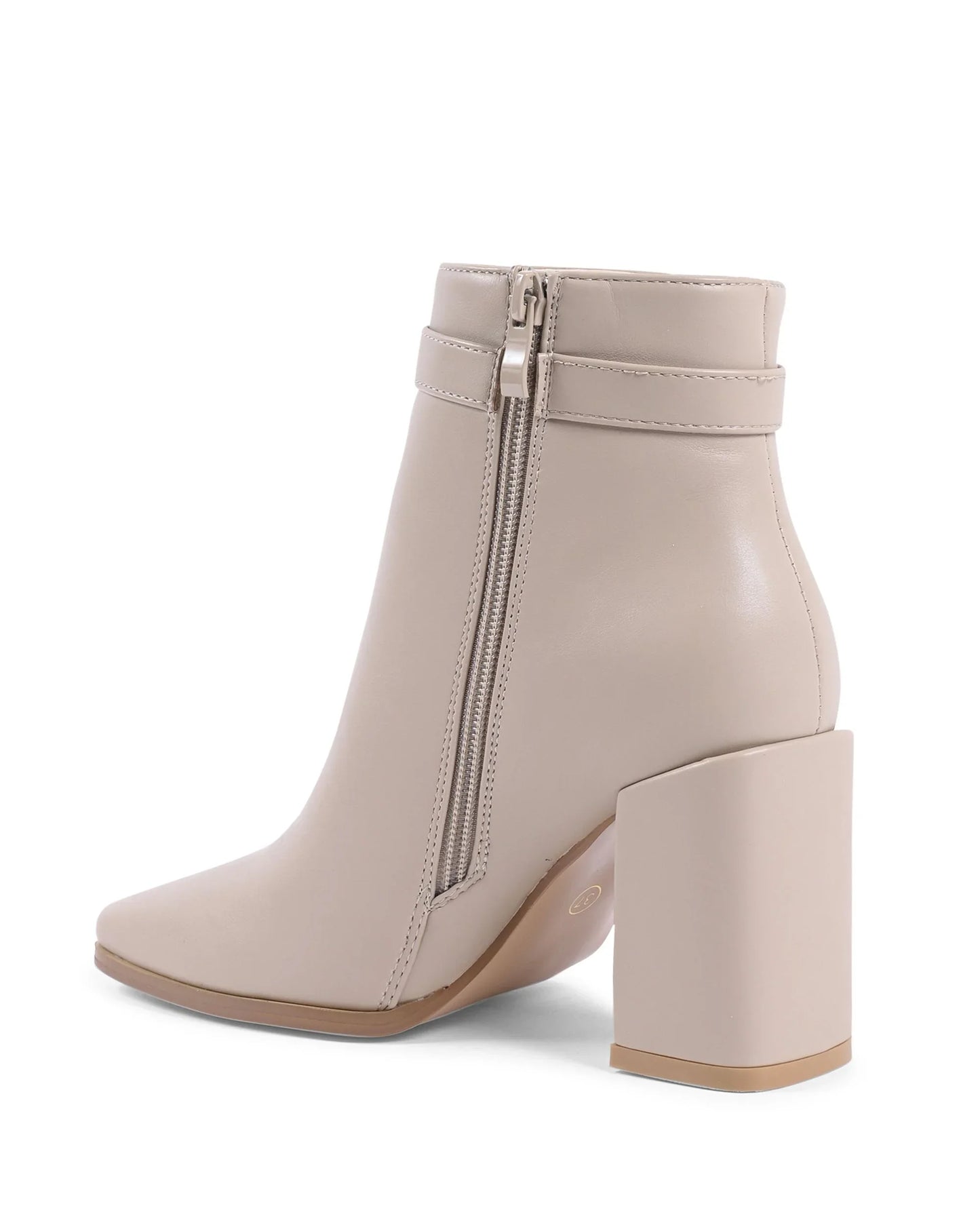 19V69 Italia Womens Ankle Boot Beige X730 BEIGE - Which Mark