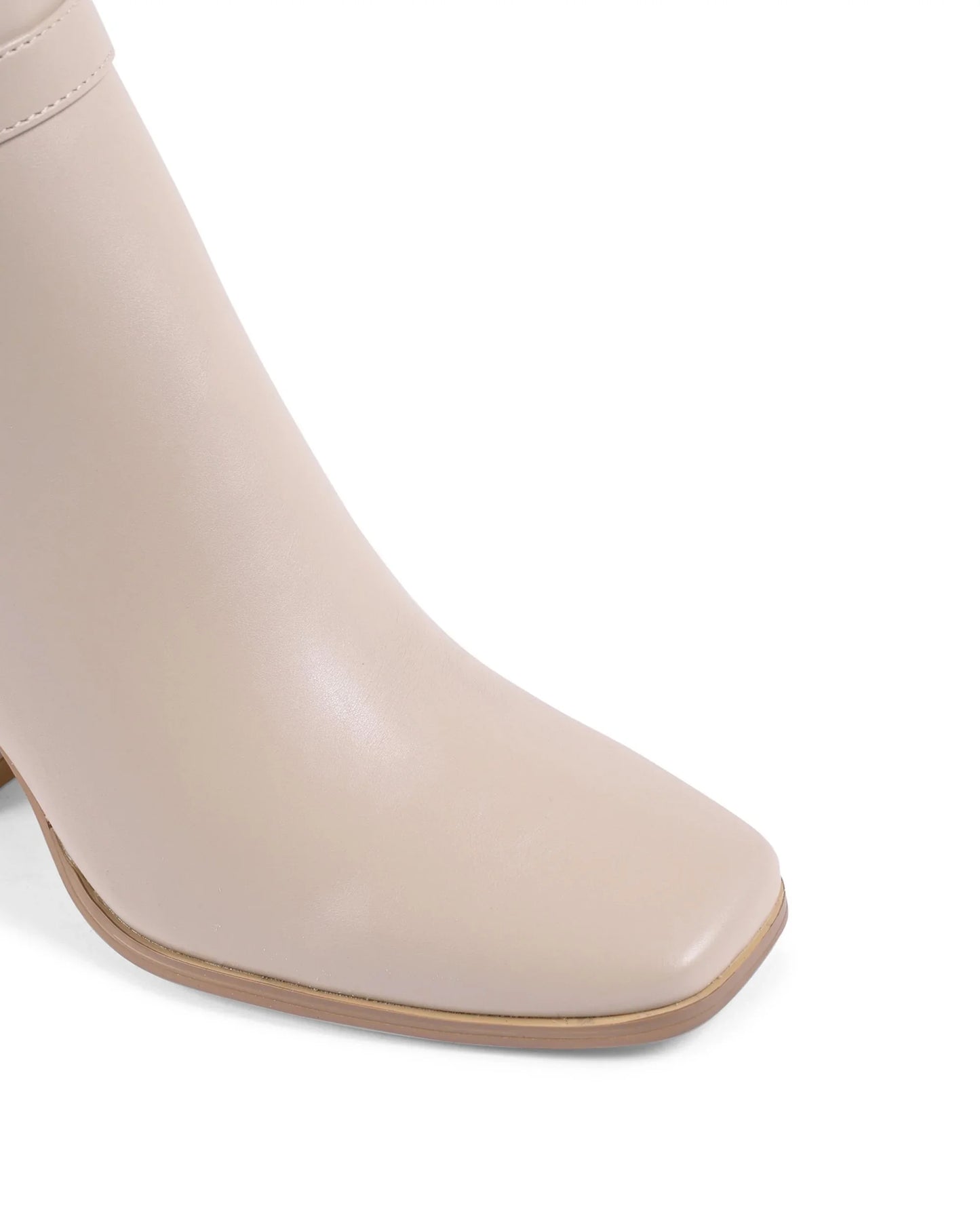 19V69 Italia Womens Ankle Boot Beige X730 BEIGE - Which Mark