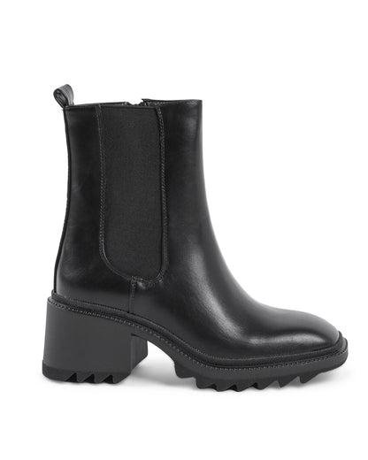 19V69 Italia Womens Ankle Boot Black 181-87 NERO - Which Mark