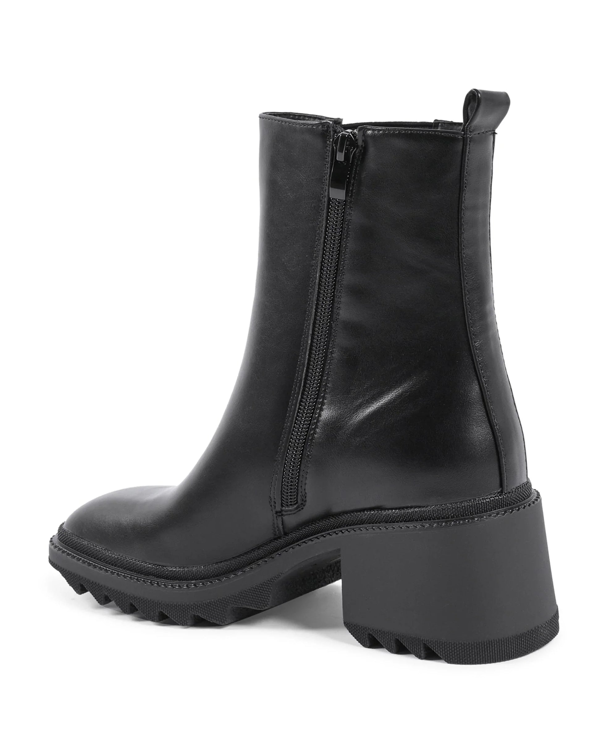 19V69 Italia Womens Ankle Boot Black 181-87 NERO - Which Mark