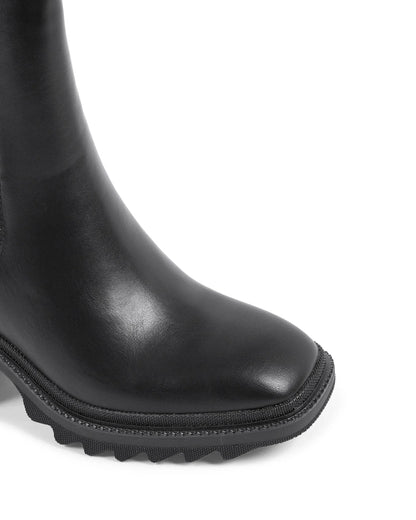 19V69 Italia Womens Ankle Boot Black 181-87 NERO - Which Mark