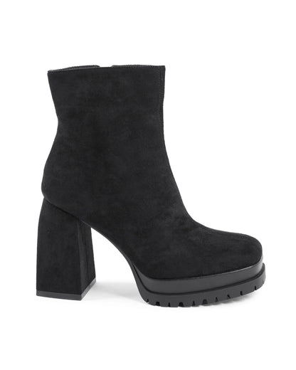 19V69 Italia Womens Ankle Boot Black X712 NERO - Which Mark