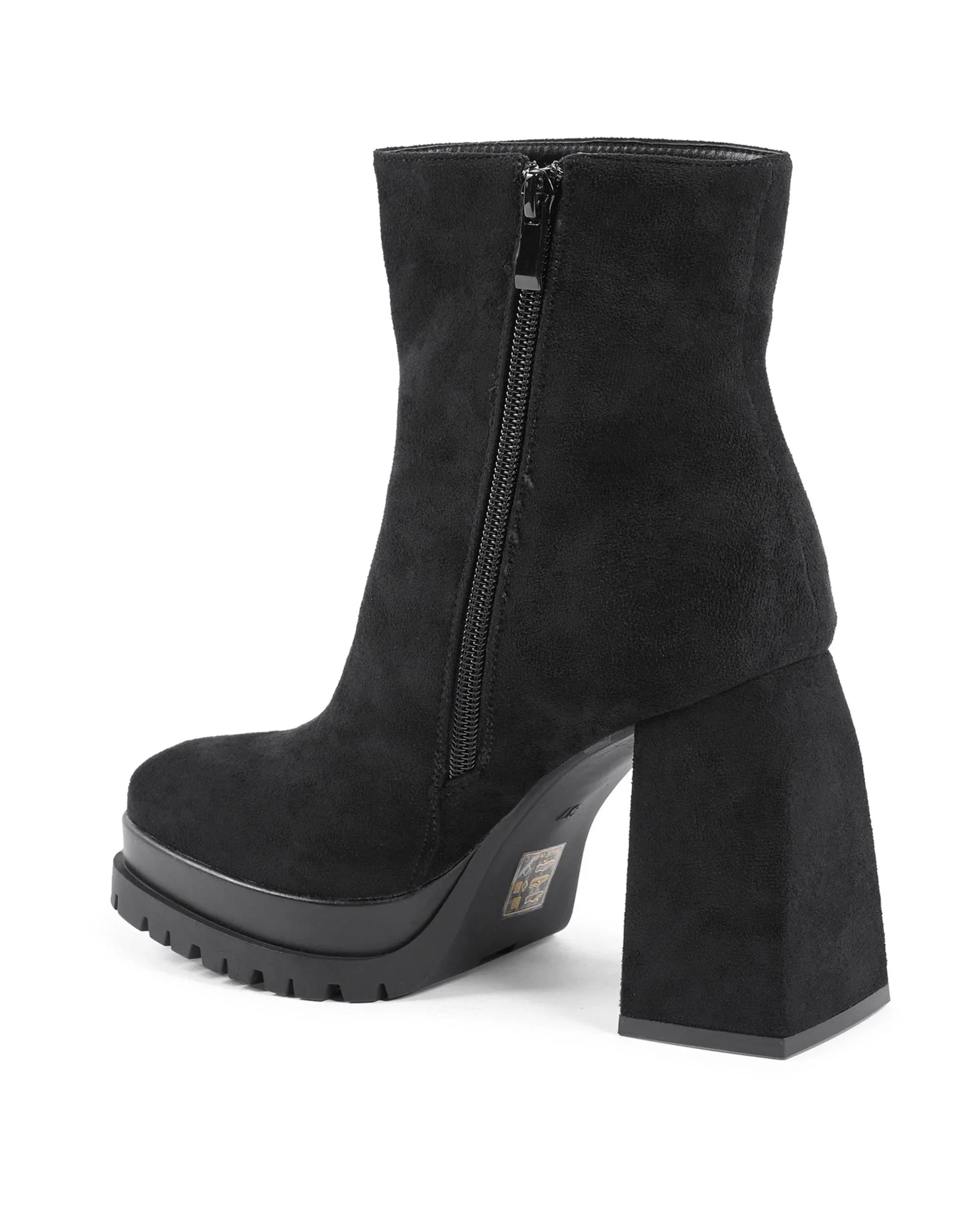 19V69 Italia Womens Ankle Boot Black X712 NERO - Which Mark