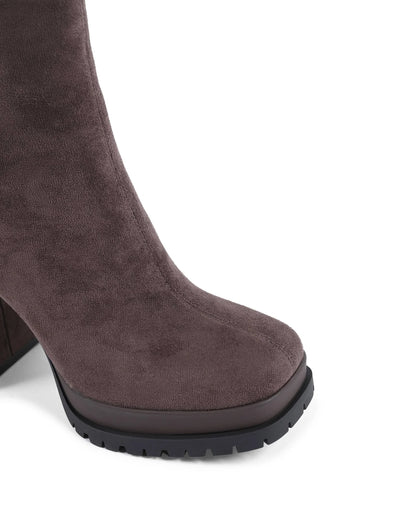 19V69 Italia Womens Ankle Boot Brown X712 MARRONE - Which Mark