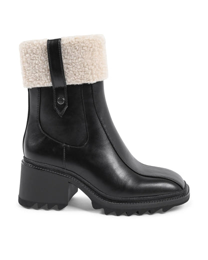 19V69 Italia Womens Ankle Boot Black 181-86 NERO - Which Mark