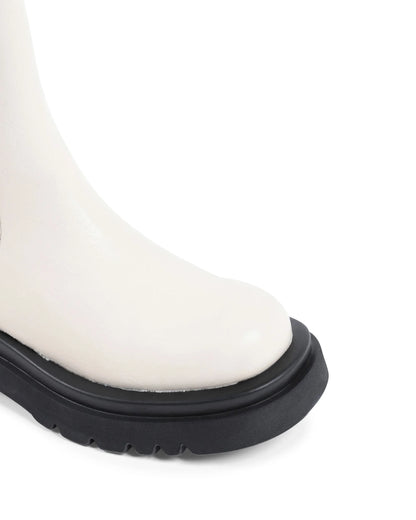 19V69 Italia Womens Ankle Boot Beige N21-9 BEIGE - Which Mark