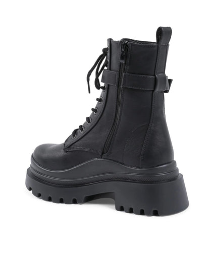 19V69 Italia Womens Ankle Boot Black N21-5 NERO - Which Mark