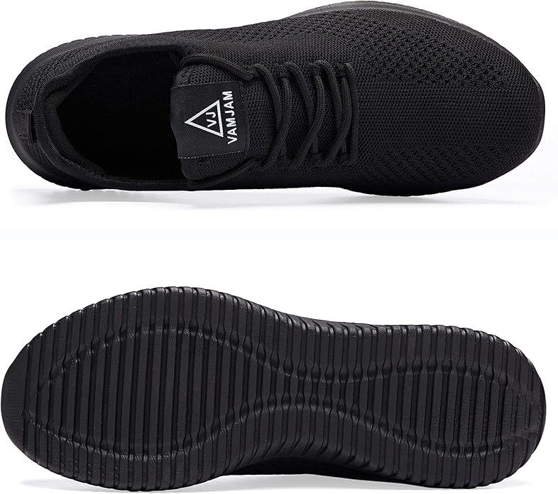 VAMJAM Men's Running Shoes Ultra Lightweight Breathable Walking Shoes Non Slip Athletic Fashion Sneakers Mesh Workout Casual Sports Shoes - Which Mark