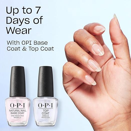 OPI Nail Lacquer Nail Polish | Sheer Light Nude Pink Crème Chip Resistant Nail Polish | Vegan, Fast Drying, Streak Free - Which Mark