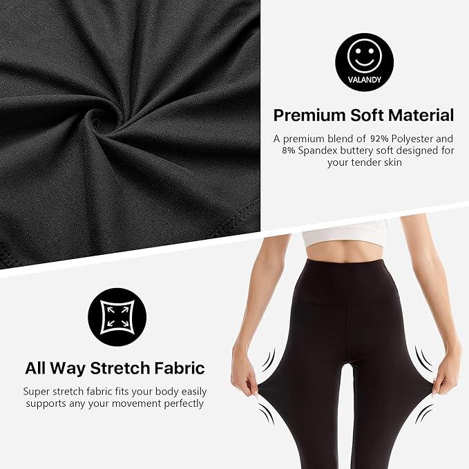 SINOPHANT High Waisted Leggings for Women - Full Length & Capri Buttery Soft Yoga Pants for Workout Athletic - Which Mark