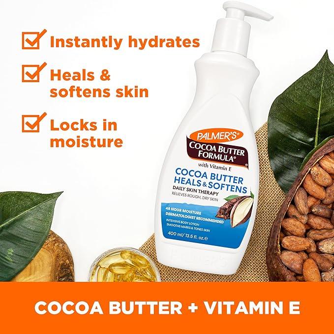 PALMER'S Cocoa Butter Formula Daily Skin Therapy Body Lotion, 13.5 fl. oz (Packaging may vary) - Which Mark