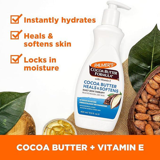 PALMER'S Cocoa Butter Formula Daily Skin Therapy Body Lotion, 13.5 fl. oz (Packaging may vary) - Which Mark