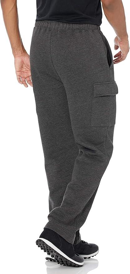 Amazon Essentials Mens Cargo Fleece Sweatpant - Which Mark