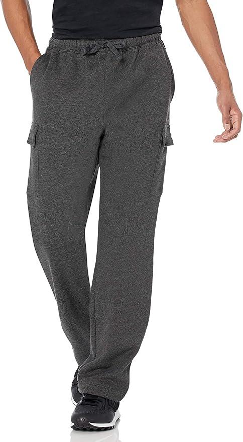 Amazon Essentials Mens Cargo Fleece Sweatpant - Which Mark