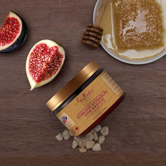 SheaMoisture Intensive Hydration Hair Masque hair treatment for dry, damaged hair Manuka Honey & Mafura Oil deep conditioning treatment with fig extract 326 g - Which Mark