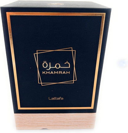 Lattafa Khamrah for Unisex Eau de Parfum Spray, 3.4 Ounce - Which Mark