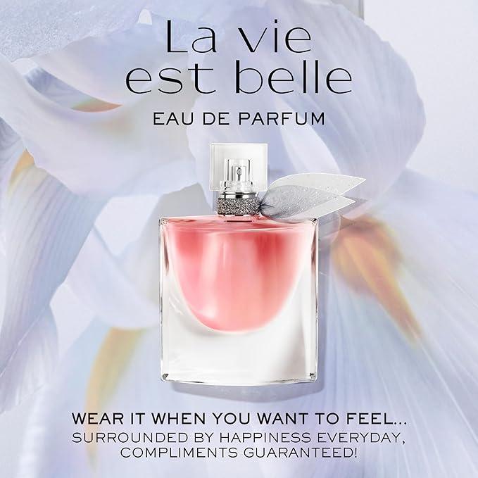 Lancôme La Vie Est Belle Eau De Parfum - Long-Lasting Fragrance for Women - Floral & Vanilla Scented Perfume Formulated with Earthy Parchouli, Spun Sugar & Idris Padilla (3.4 Fl Oz) - Which Mark