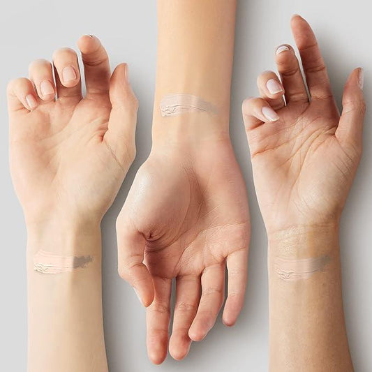 Covergirl -Simply Ageless 3-in-1 Liquid Foundation Infused with Hyaluronic Complex, Vitamin C and Niacinamide - Hydrating Formula, 100% Cruelty-Free - Which Mark