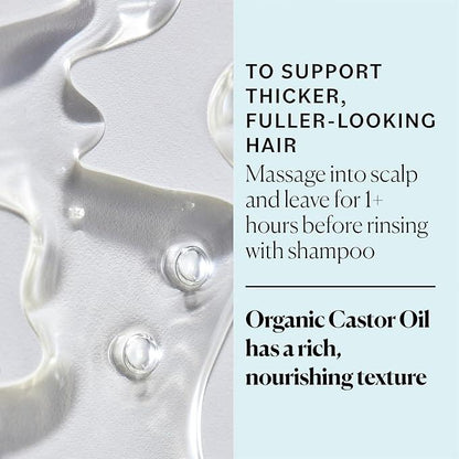 Sky Organics Organic Castor Oil for Hair, Lashes & Brows 100% Pure & Cold-Pressed USDA Certified Organic to Strengthen, Moisturize & Condition, 16 fl. Oz - Which Mark