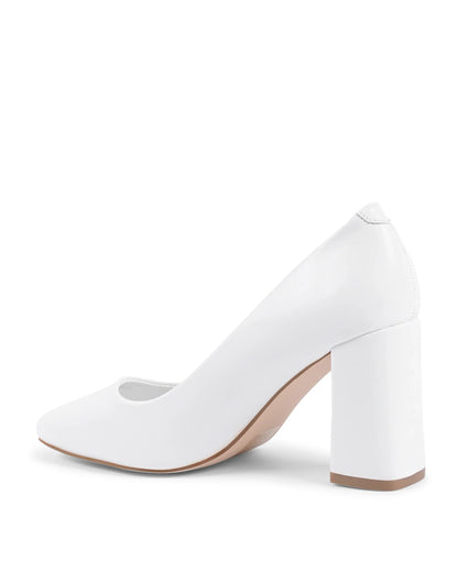 19V69 Italia Womens Pump White HLL0128 BIANCO - Which Mark
