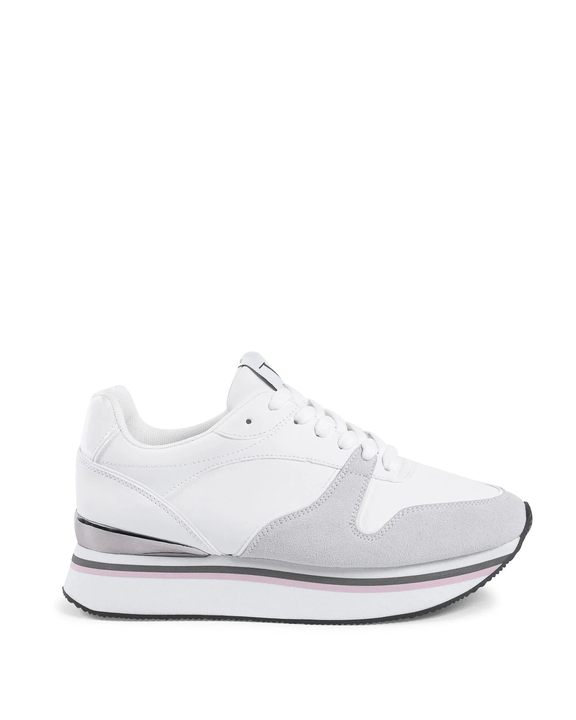 V Italia Womens Sneaker White SNK 003 W WHITE - Which Mark