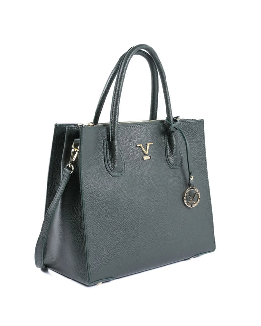 V Italia Womens Handbag BE10275 52 DOLLARO VERDE SCURO - Which Mark