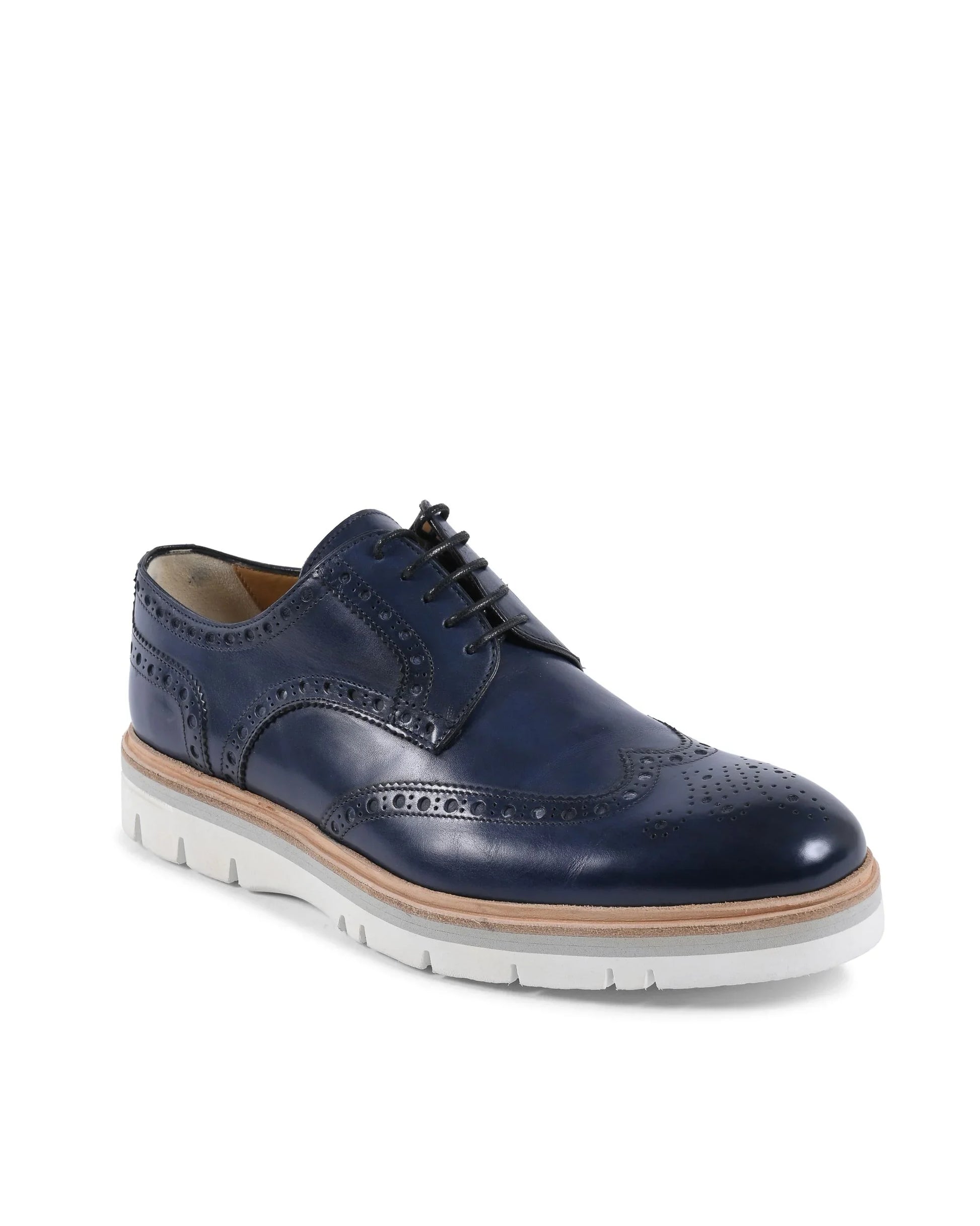 Dee Ocleppo Mens Brogue Shoes EB131 VIT BLU SC LUC GALLO - Which Mark